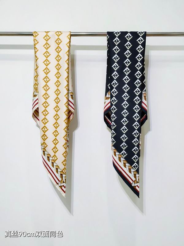 Fendi silk scarf hm03